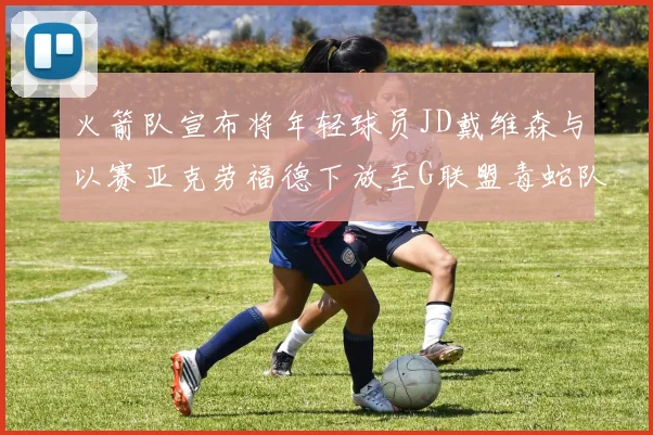 火箭队宣布将年轻球员JD戴维森与以赛亚克劳福德下放至G联盟毒蛇队进行锻炼